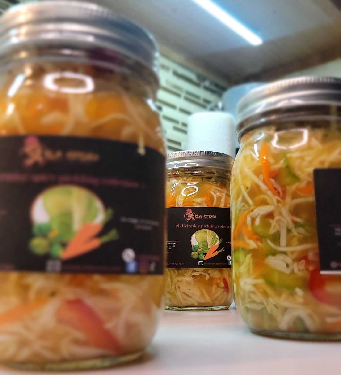 Pikliz ( spicy pickling coleslaw)