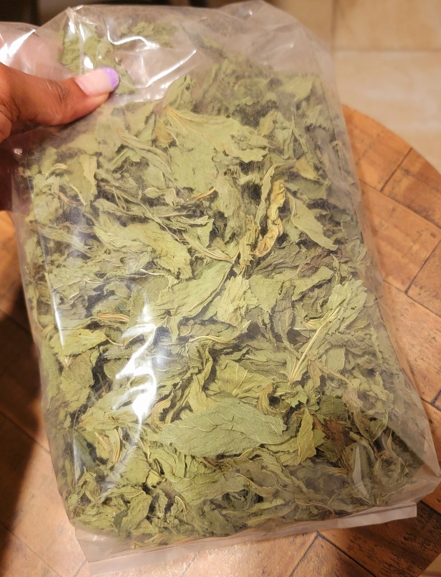 Lalo seche ( Haitian dried mulokhia)