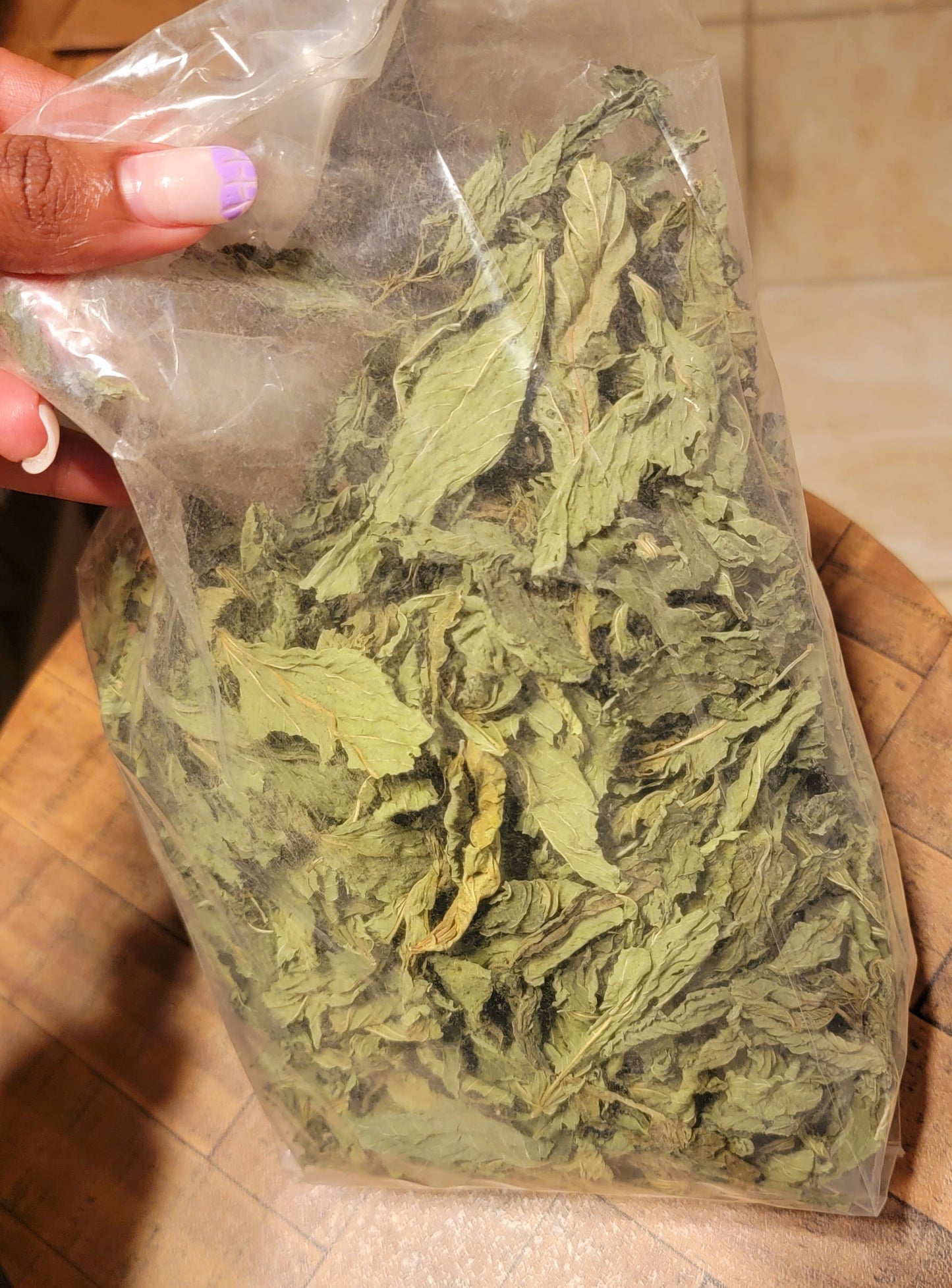 Lalo seche ( Haitian dried mulokhia)