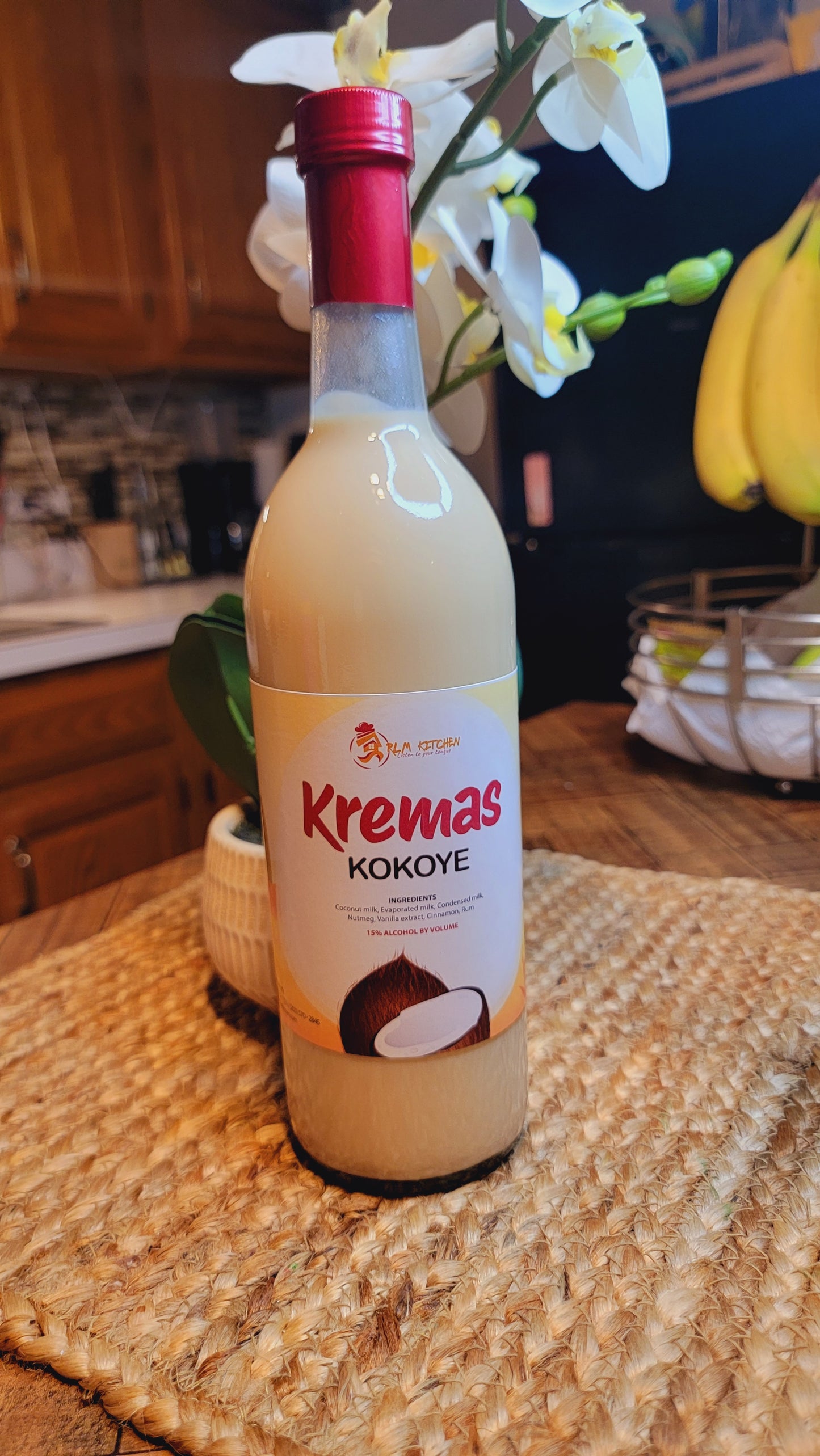 kremas ( haitian coconut cream )