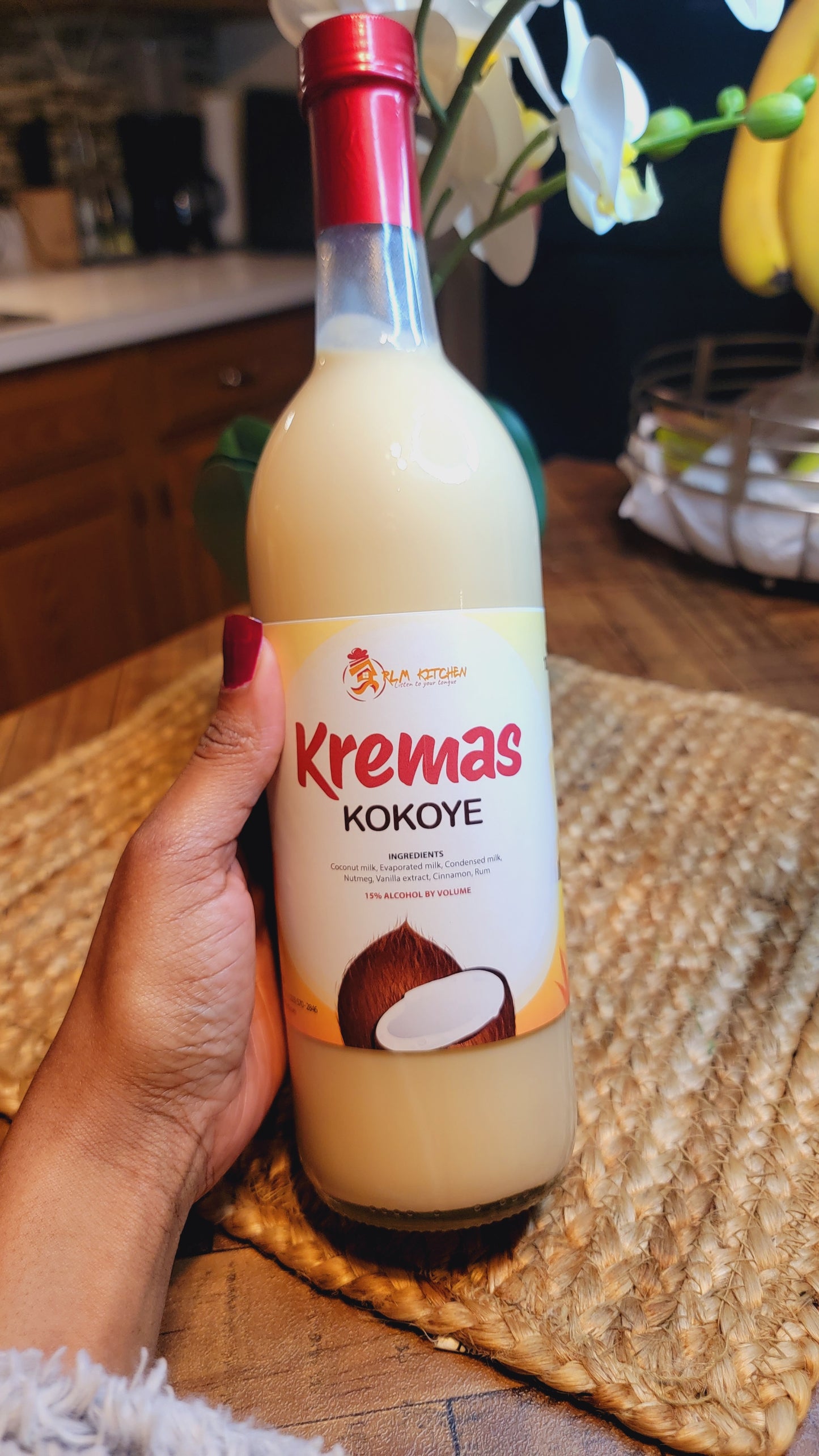 kremas ( haitian coconut cream )