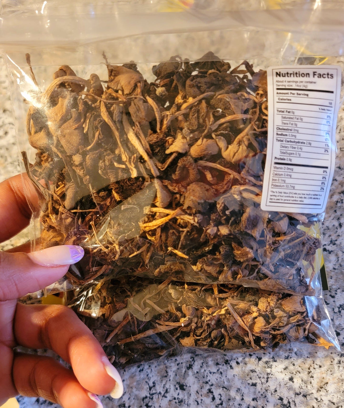 Djondjon (dried black mushrooms) 0.5oz
