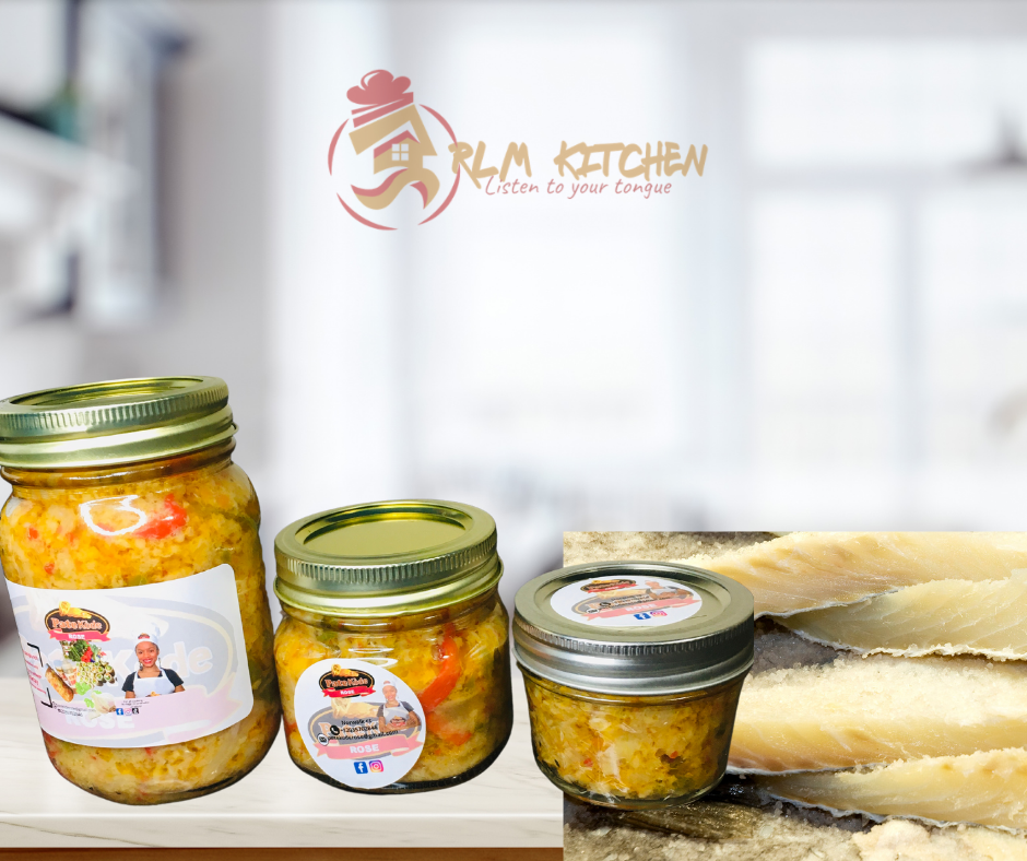 Chiktay morue (saltfish spicy)