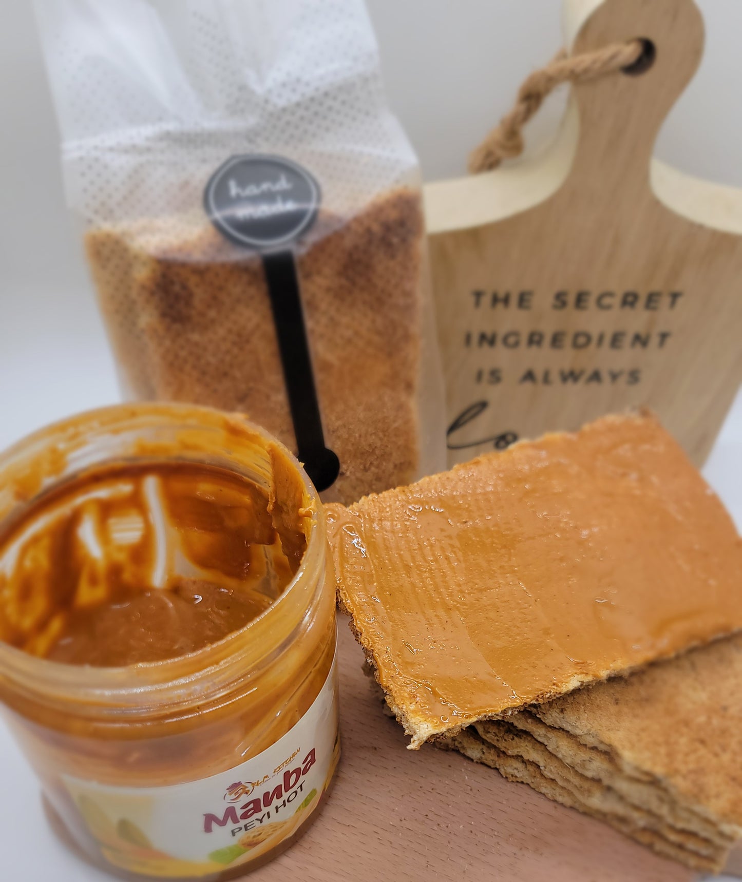 🌴🥜🔥 Haitian Kasav & Spicy Peanut Butter Bundle